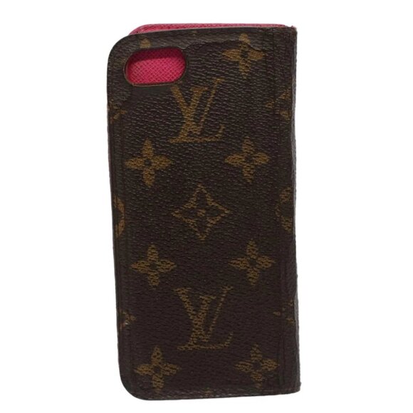 LOUIS VUITTON Monogram Folio iPhone 7 Case iPhone Case M63401 LV Auth 51319 - Picture 11 of 15